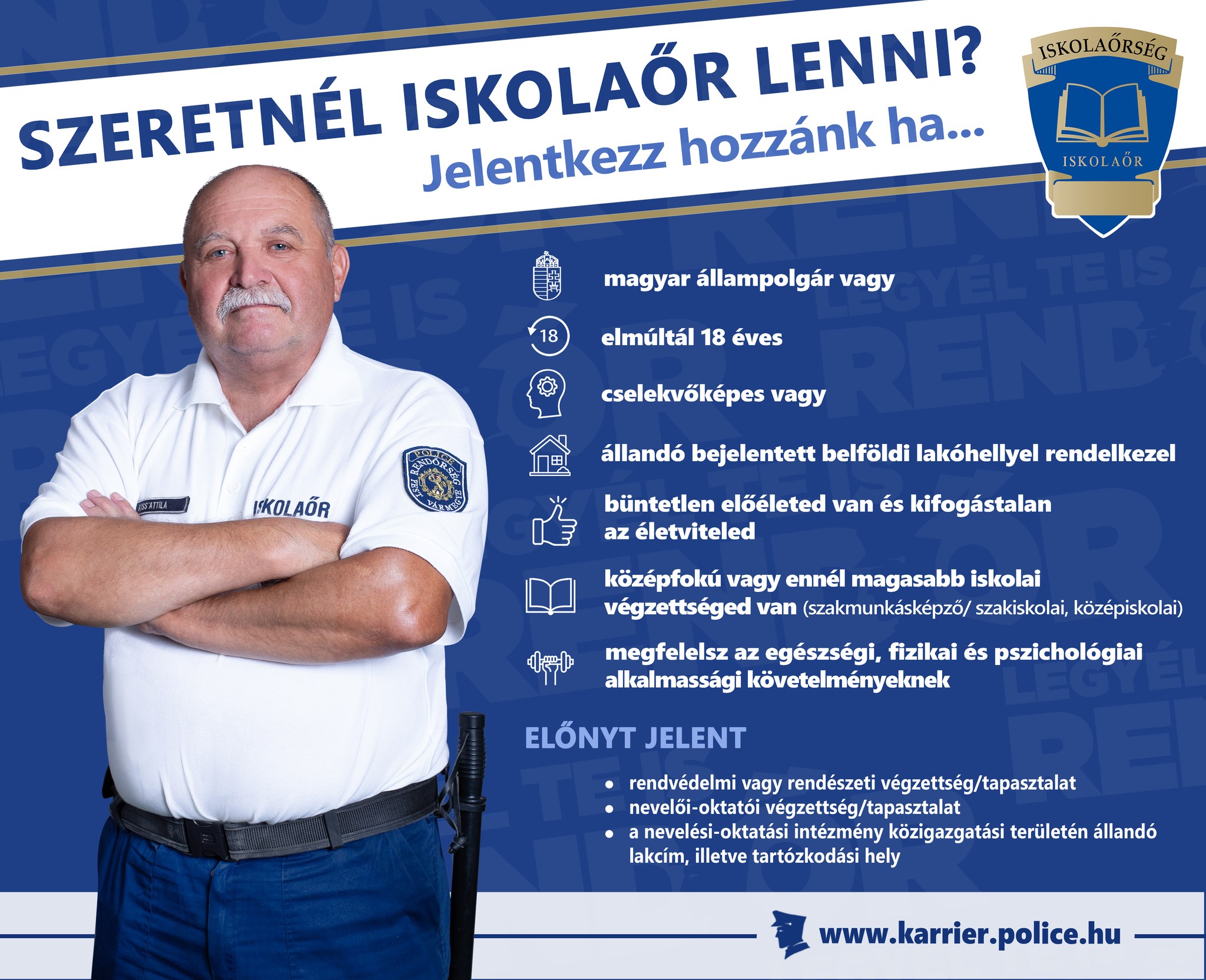 Iskolaőr plakát 2
