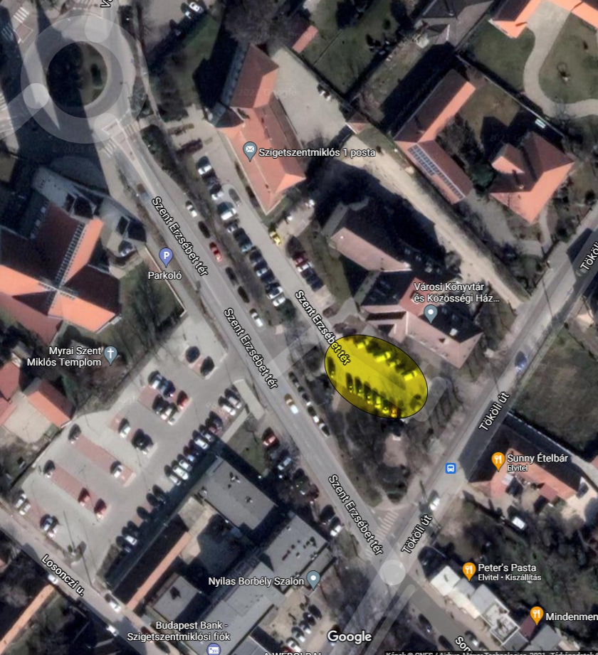 Parkoló lezárás