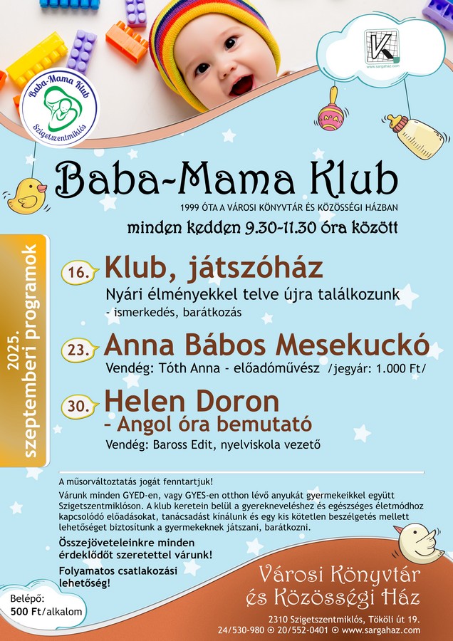 Baba-Mama Klub plakát