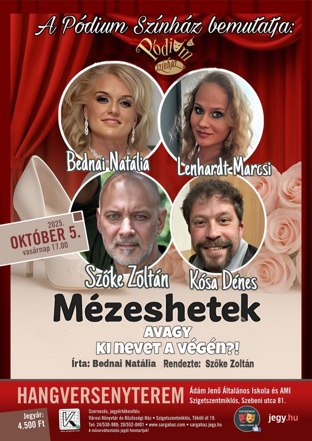 Mézeshetek plakát