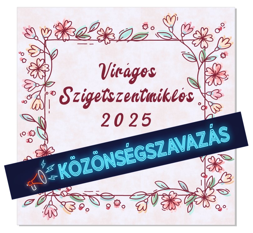 Virágos Szigetszentmiklós 2025 – Indul a közönségszavazás!