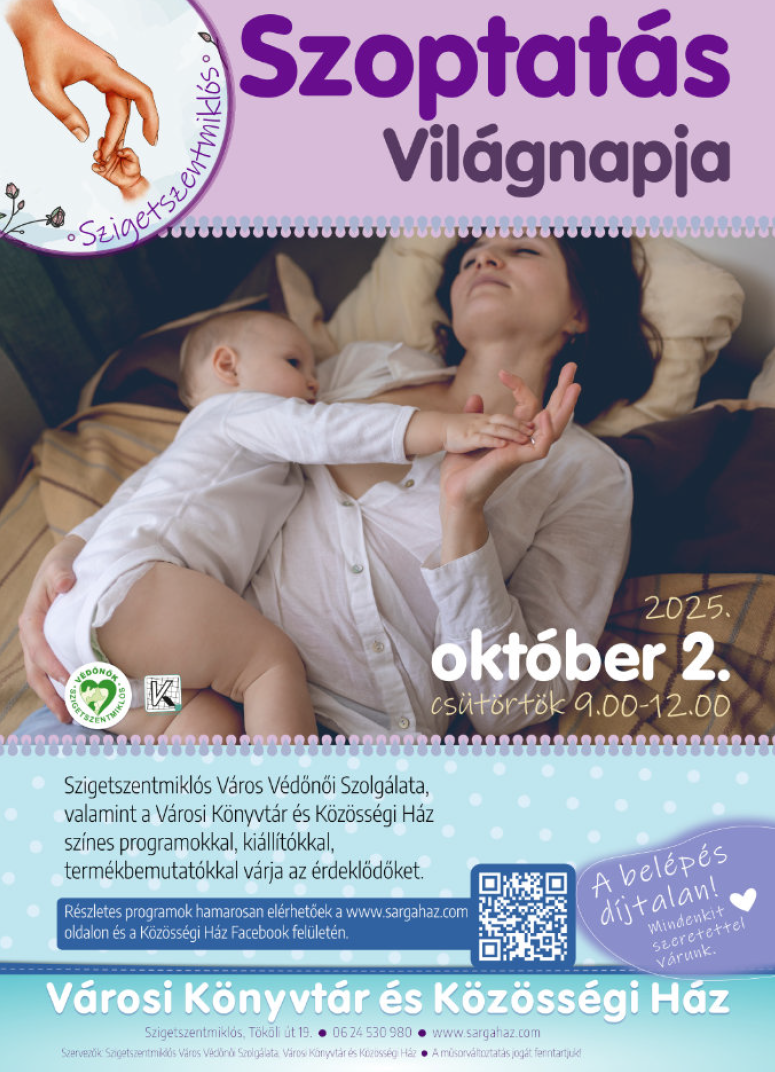 Szoptatás világnapja plakát