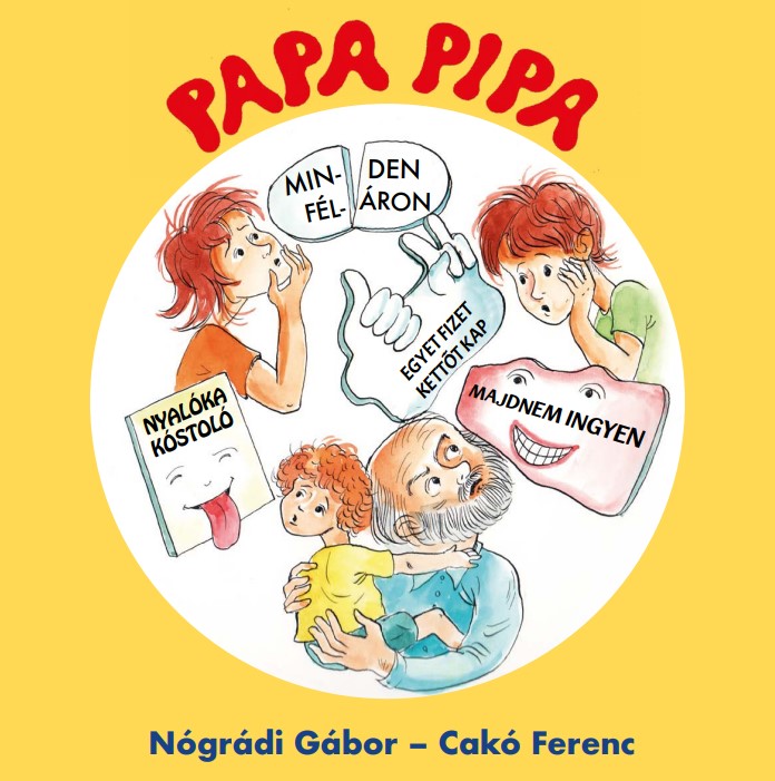 Papa Pipa könyvborító