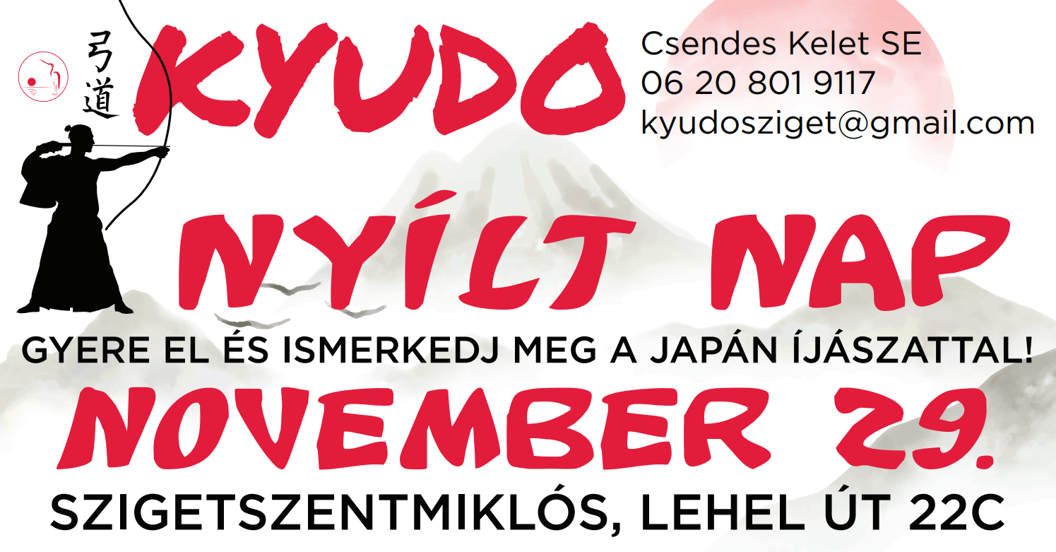 Csendes Kelet SE - Kyudo - Nyitott nap