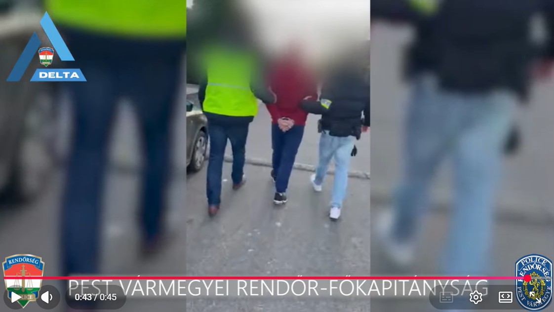 Rendőrség YT csatornája hír video