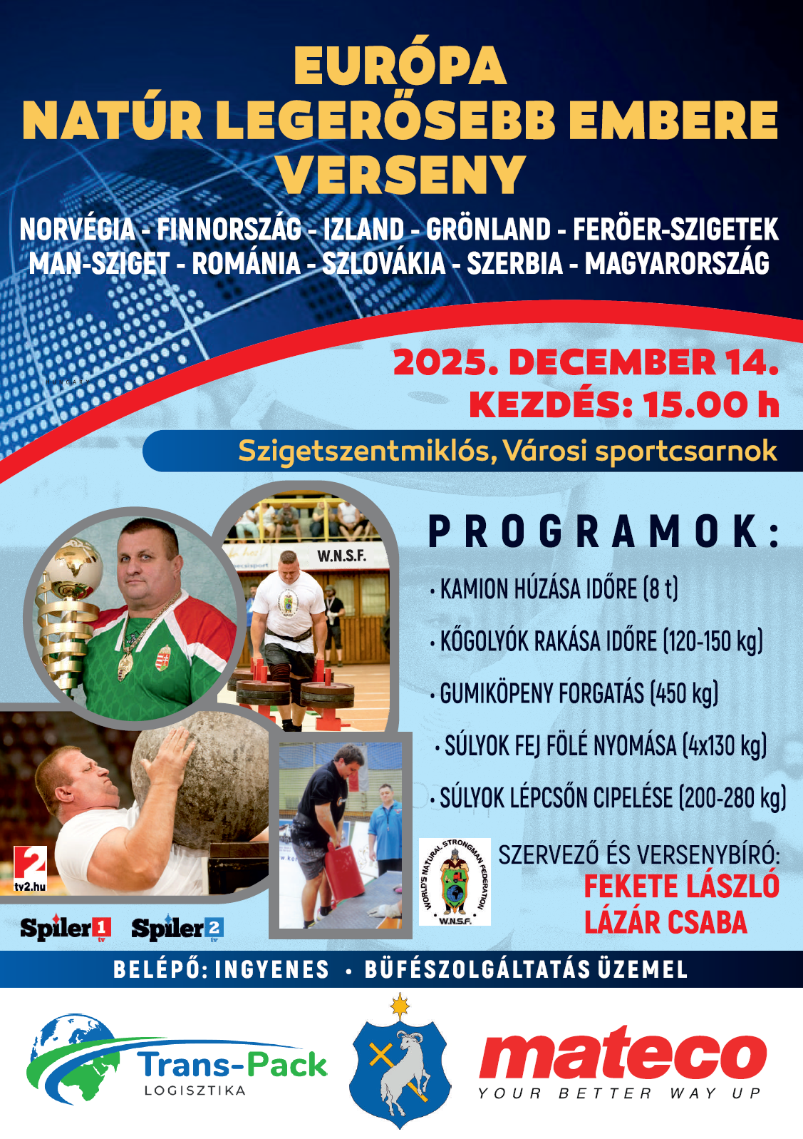 EUROPA NATÚR LEGERŐSEBB EMBERE VERSENY