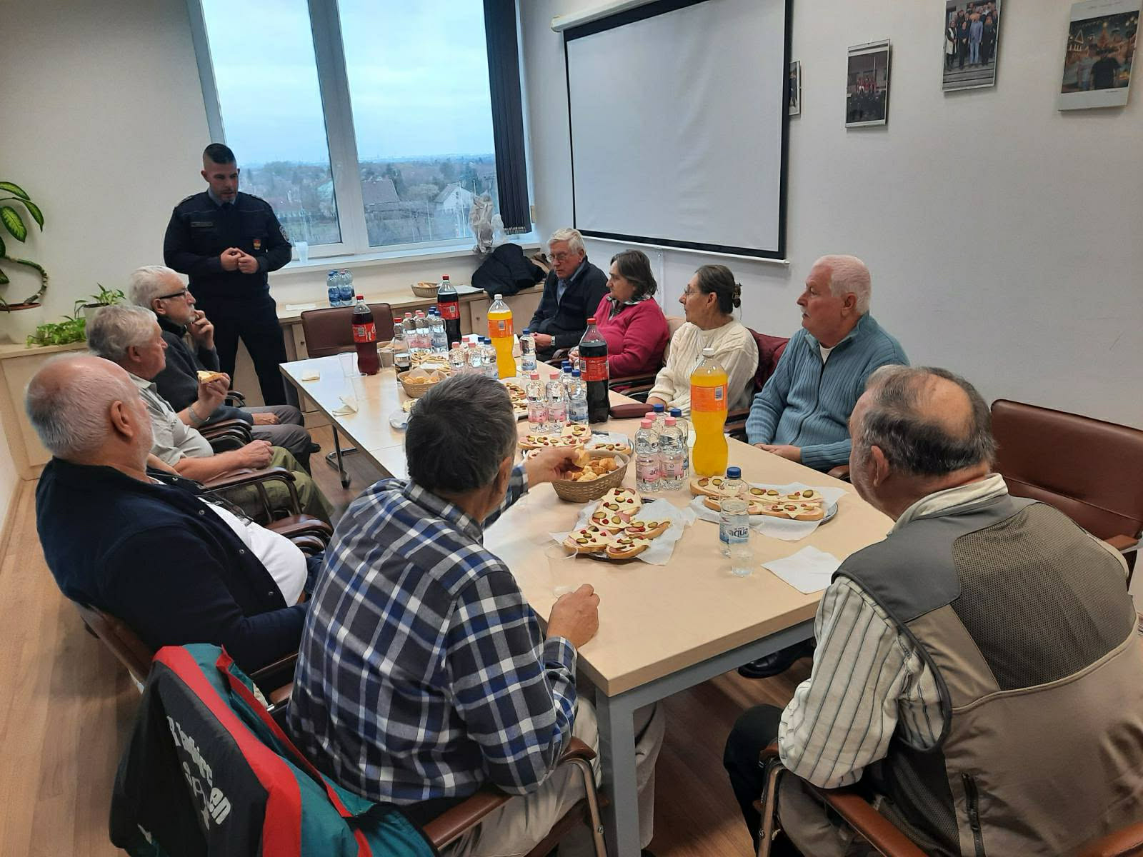 Nyugdíjas rendőrök találkozója Szigetszentmiklóson