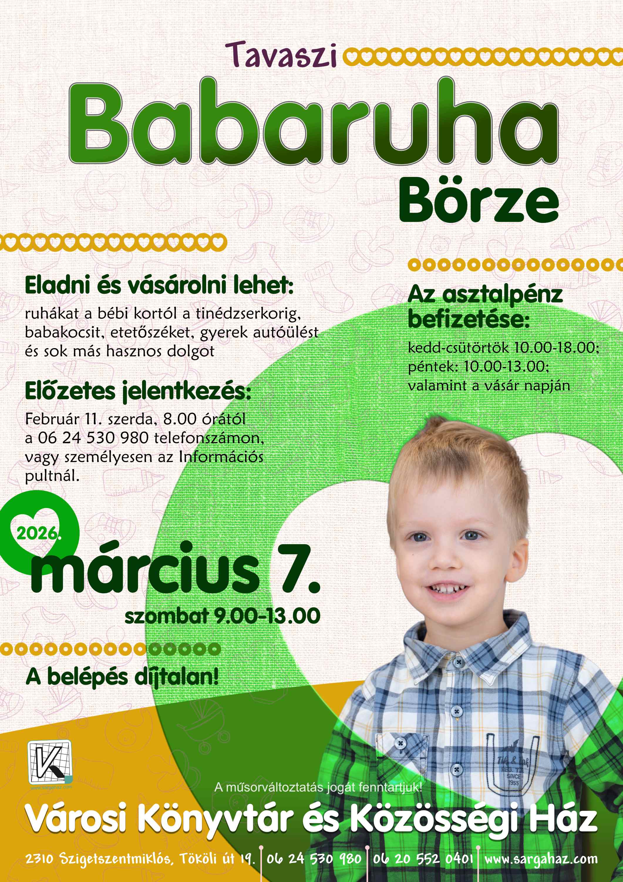 Babaruha b&ouml;rze - plak&aacute;t