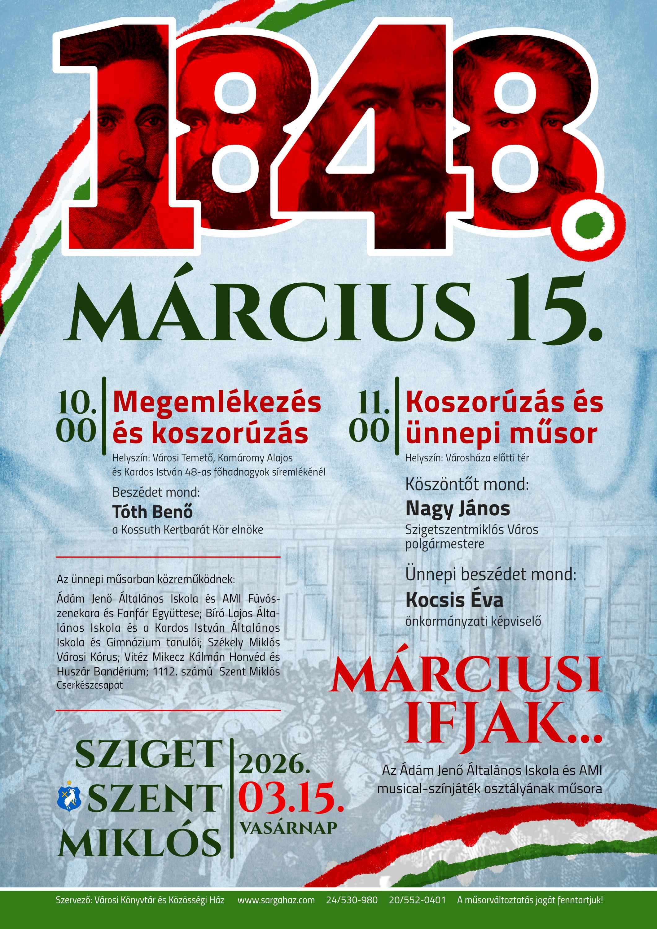 Városi megemlékezés miatti forgalomkorlátozás