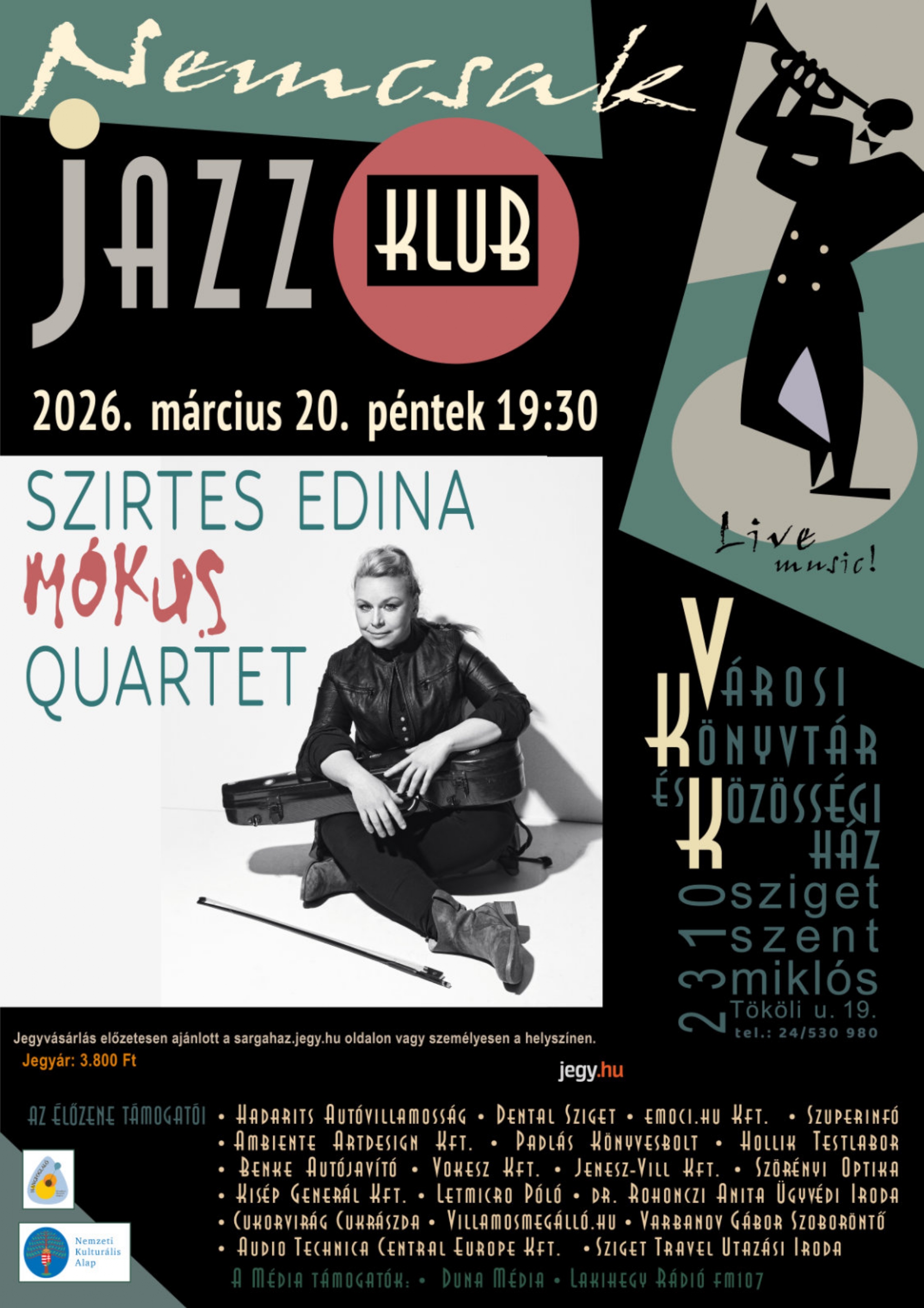 koncert plak&aacute;t