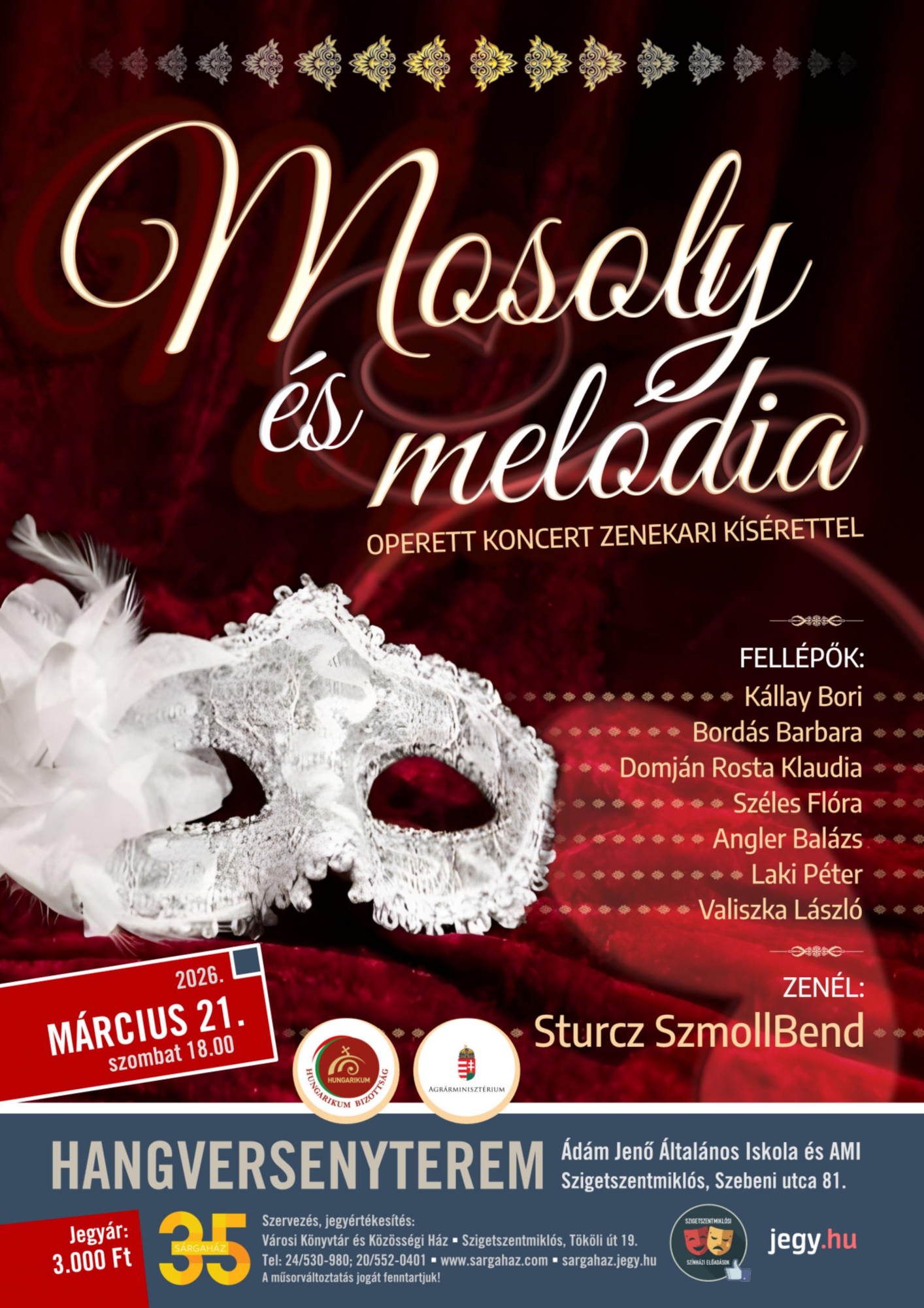 koncert plak&aacute;t