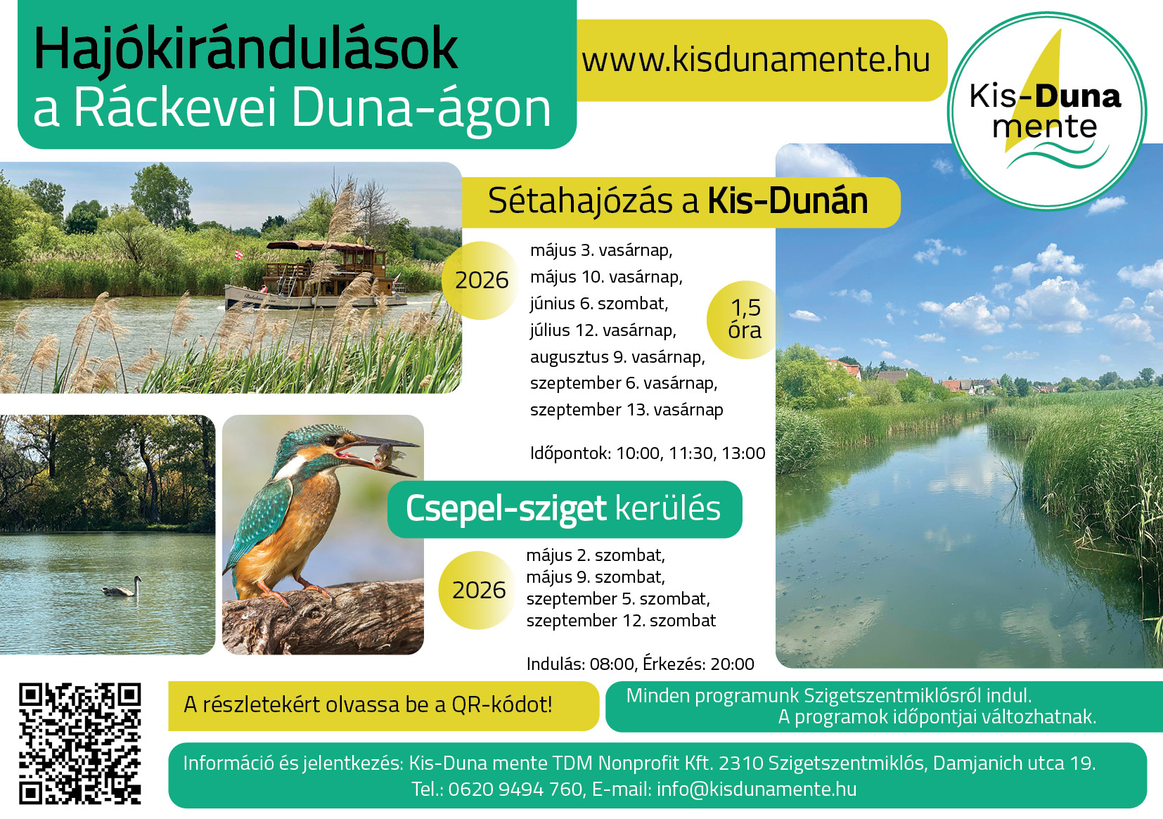 hajókirándulások - plakát