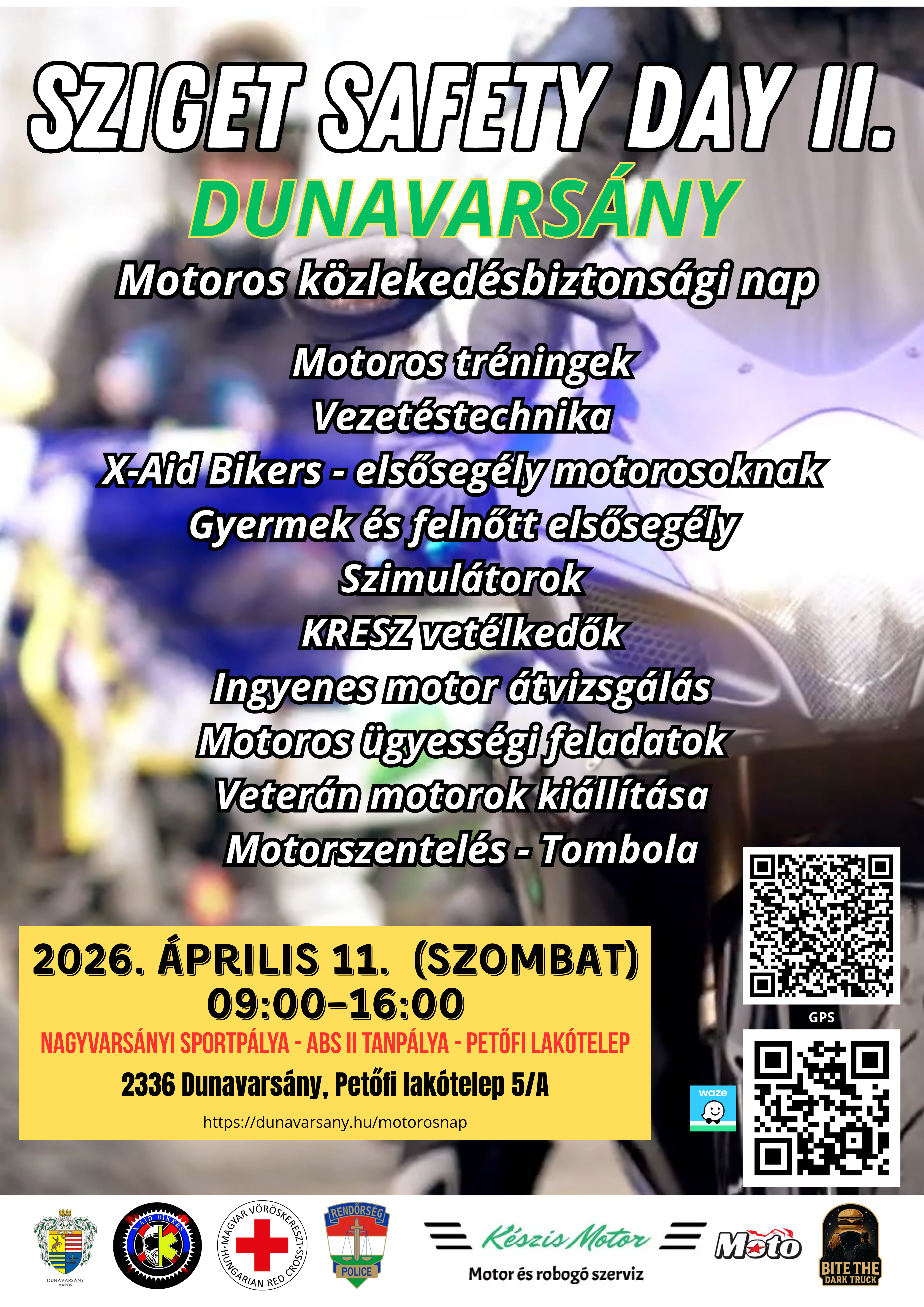 Motoros Közlekedésbiztonsági Nap Dunavarsányban