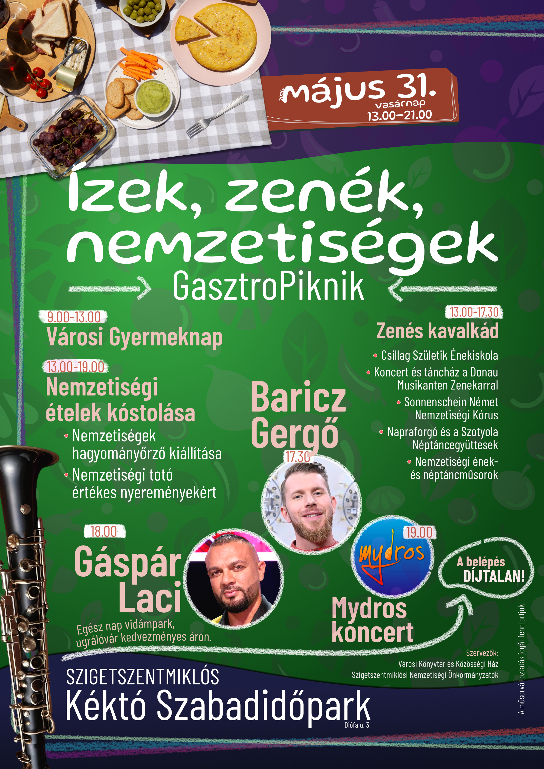 Ízek, zenék, nemzetiségek - Gasztropiknik
