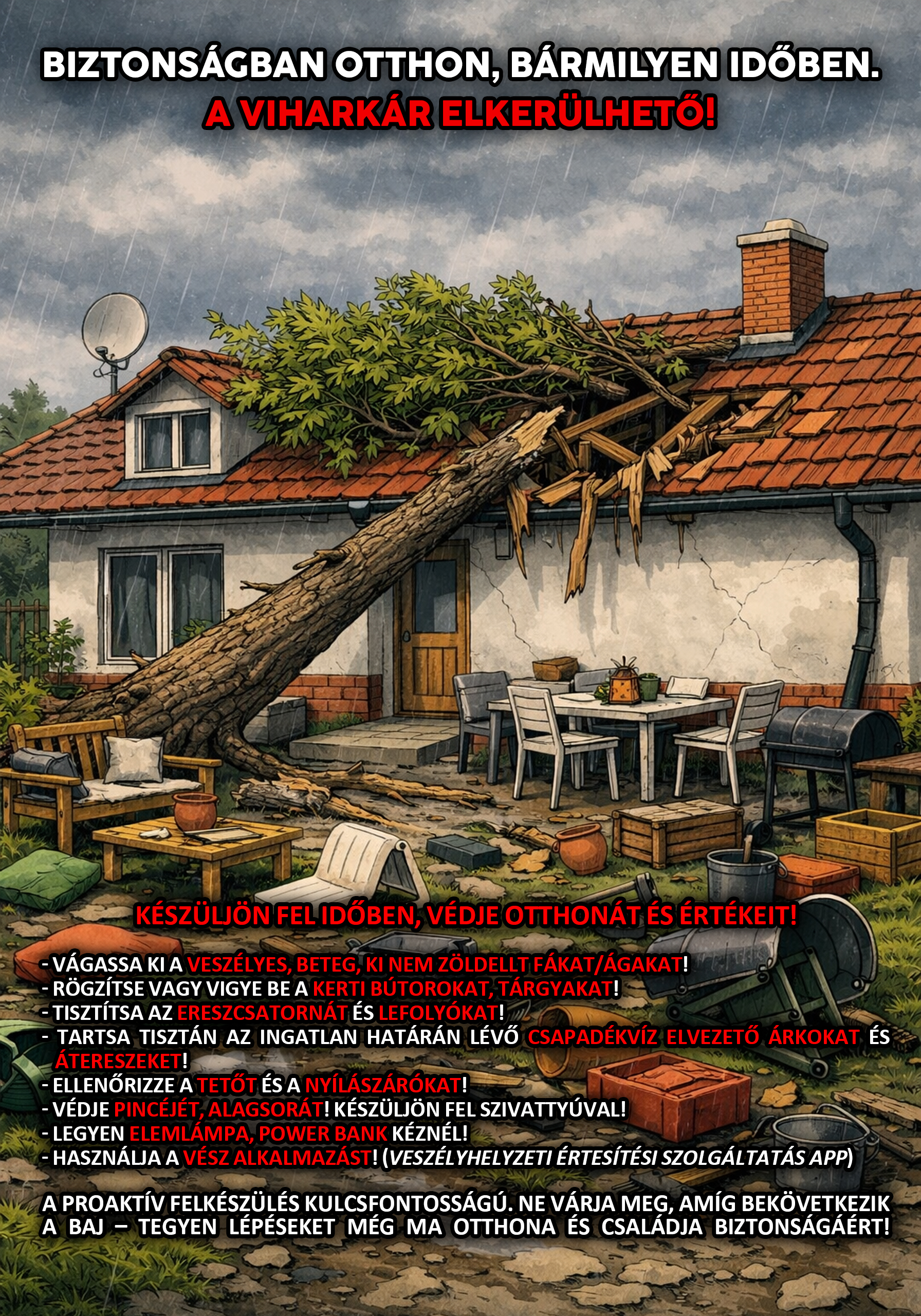 Hasznos tanácsok szélvihar esetére