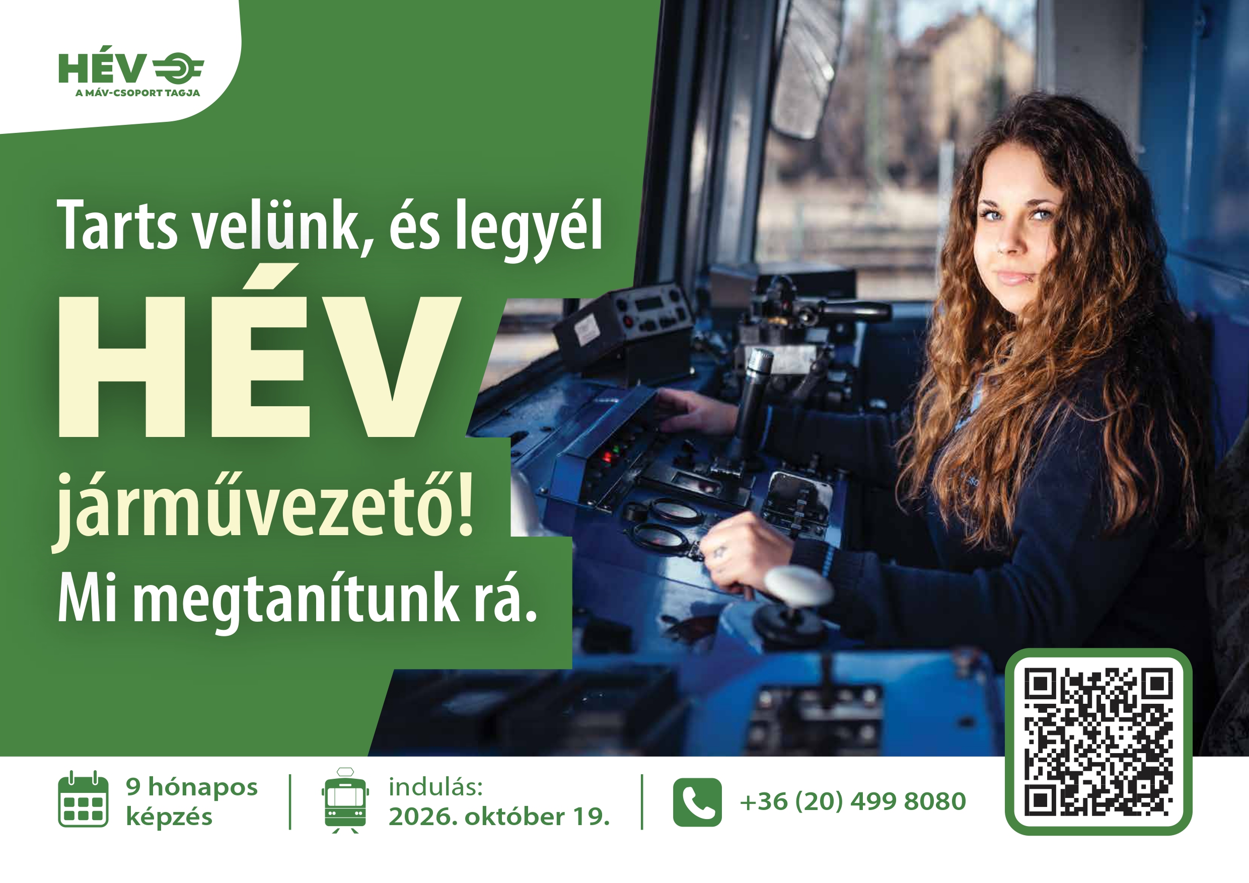 Álláspályázat - HÉV-járművezető