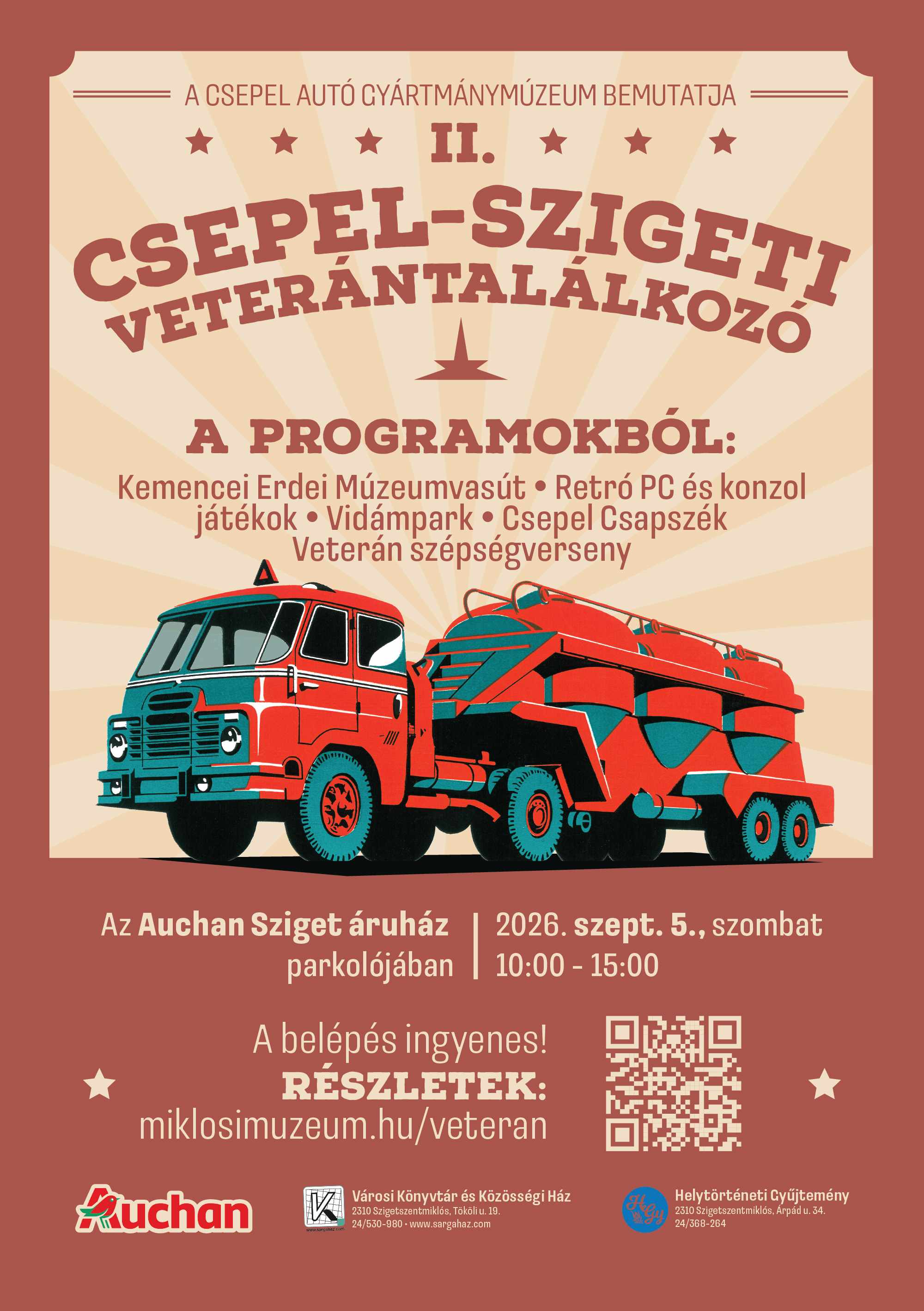 II. Csepel-szigeti Veterántalálkozó
