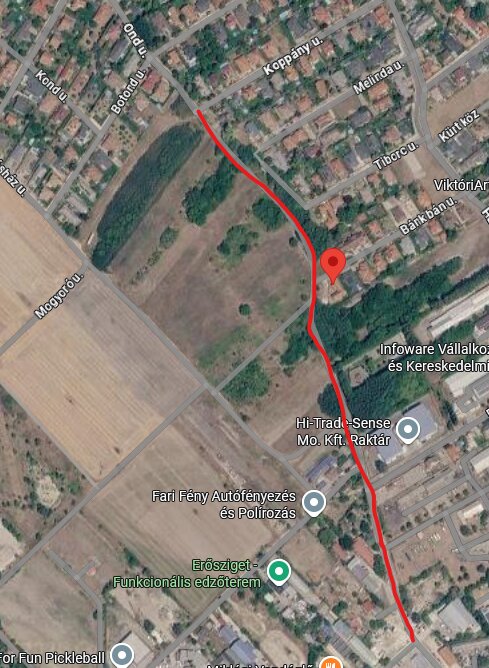 ond utca térkép