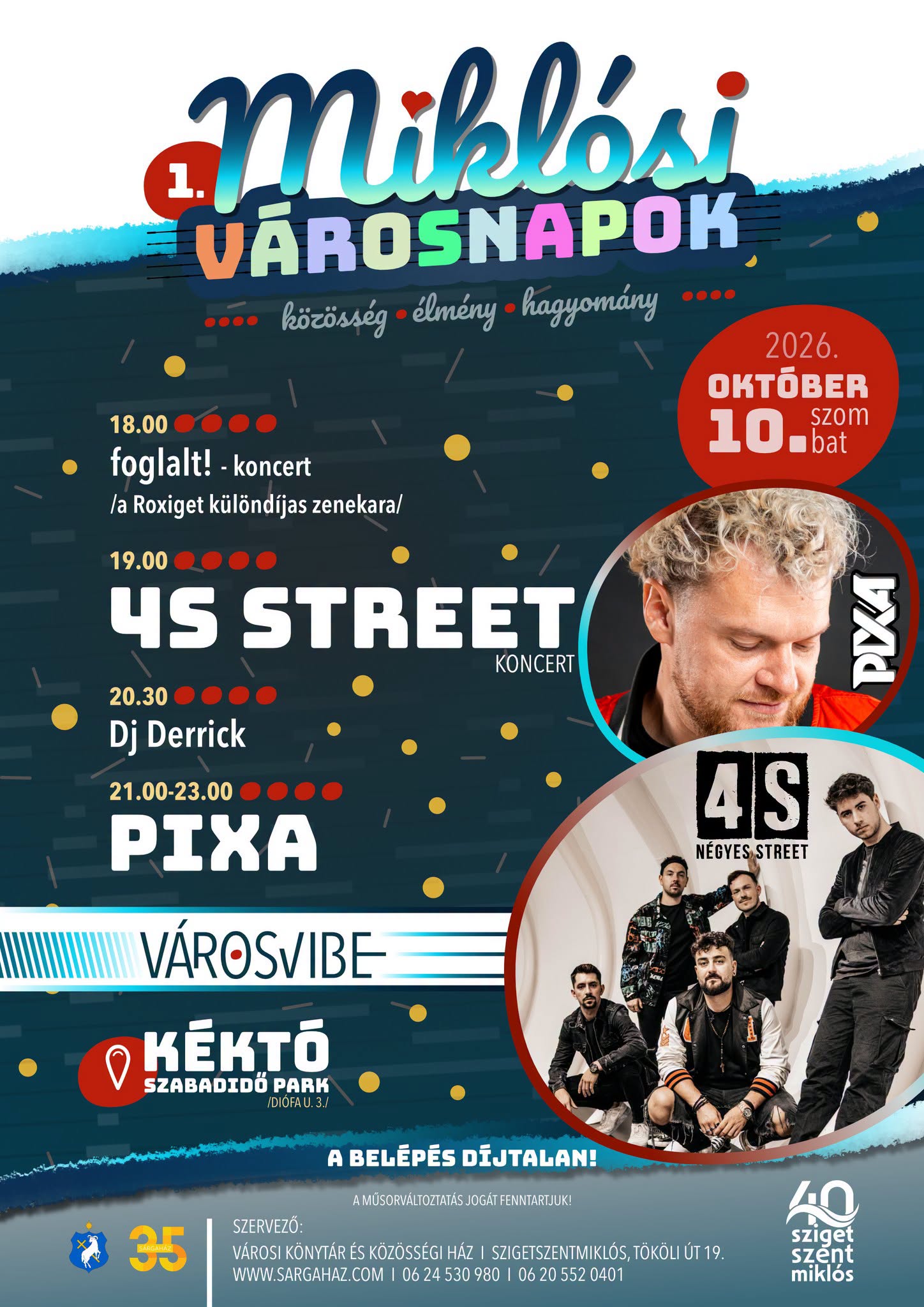 v&aacute;rosvibe 10.10. plak&aacute;t