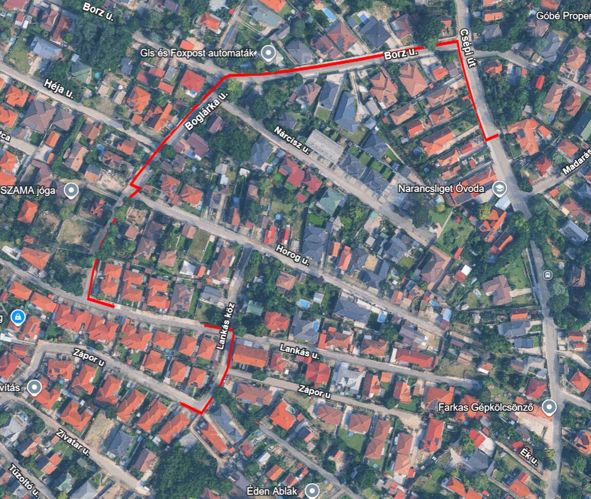 Tájékoztatás villamosenergia-hálózat fejlesztési munkálatokról