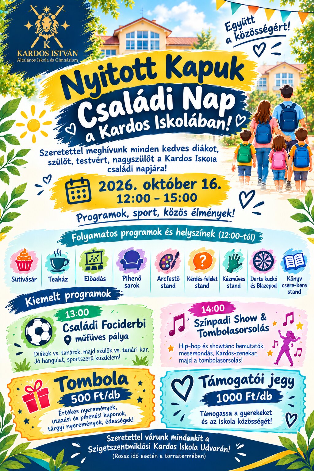 Nyitott Kapuk – Családi Nap a Kardosban