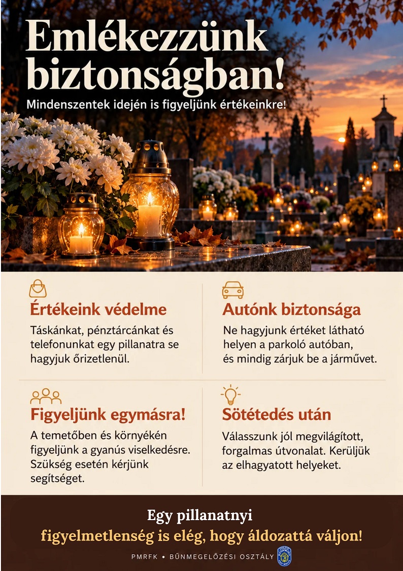 Emlékezzünk biztonságban!
