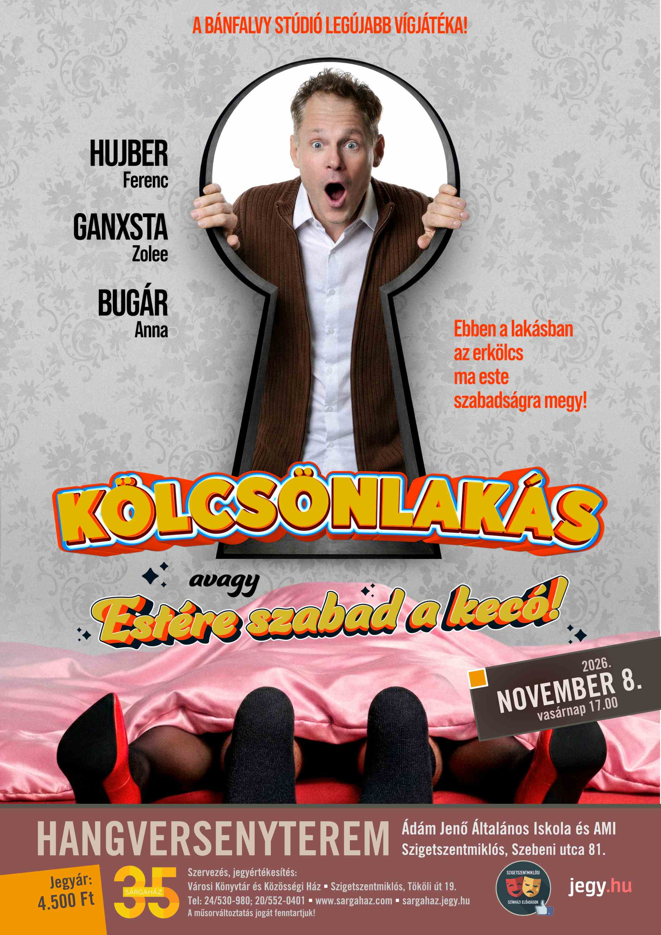 kölcsönlakás plakát