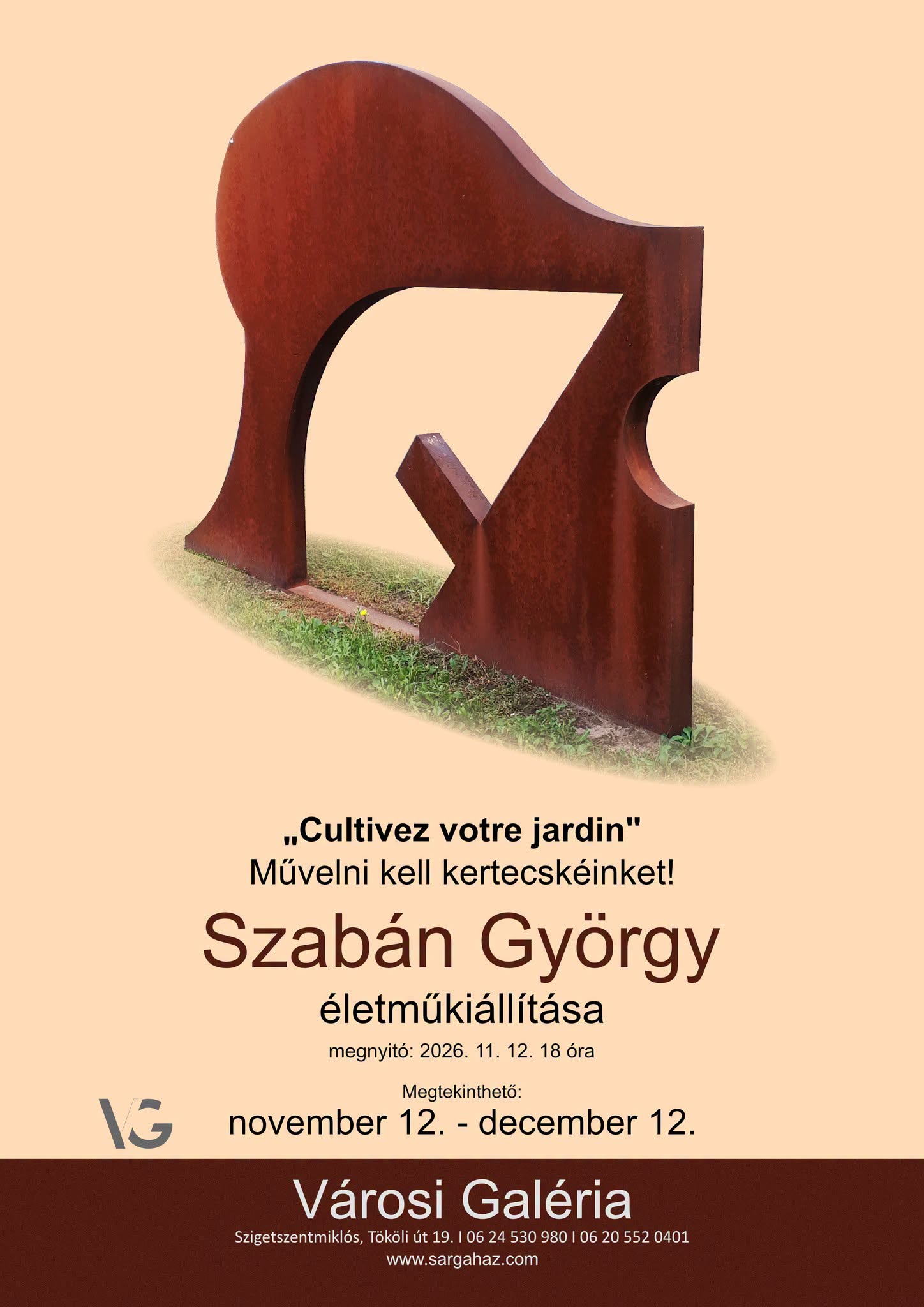 Szabán György plakát