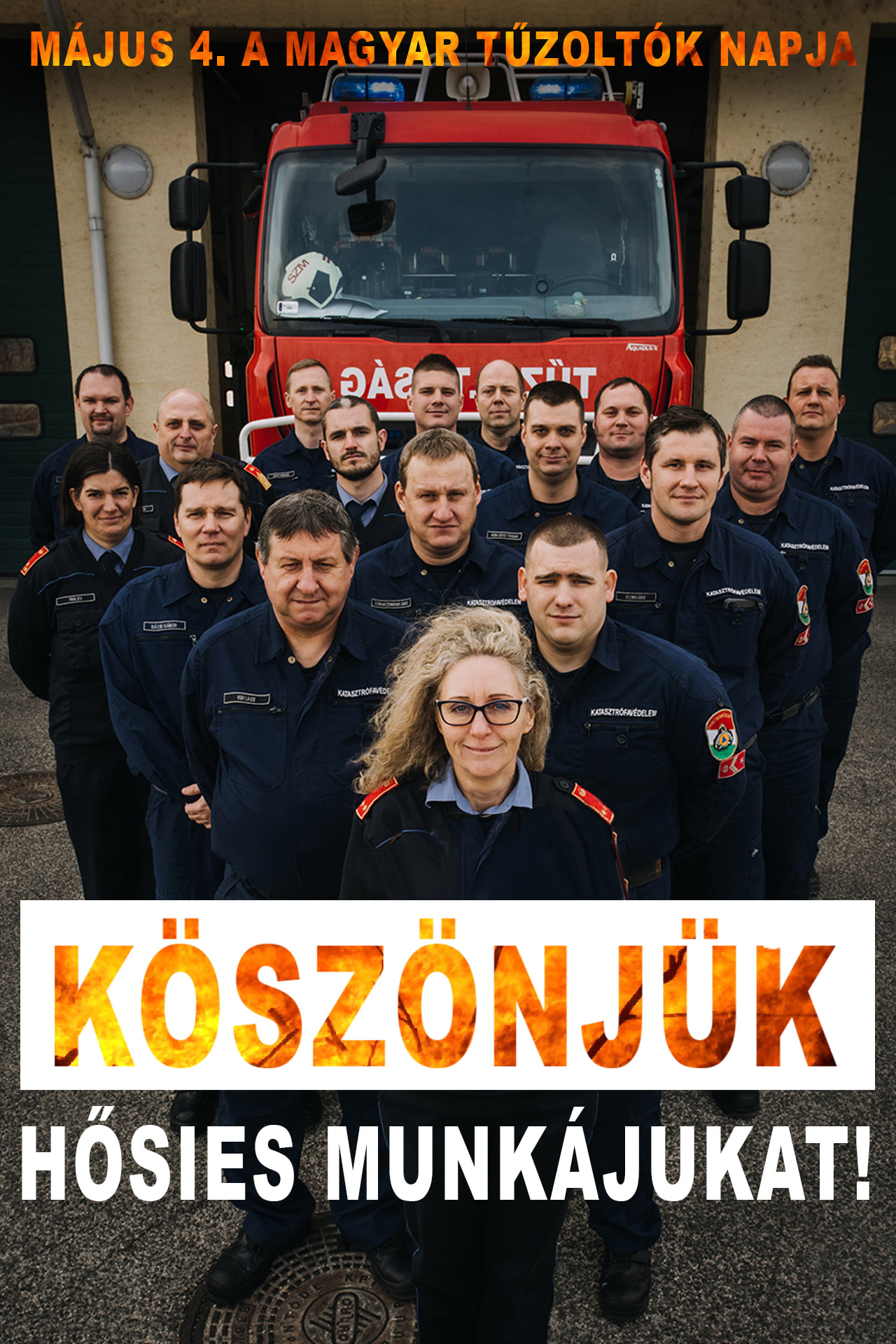 Május 4. a magyar tűzoltók napja