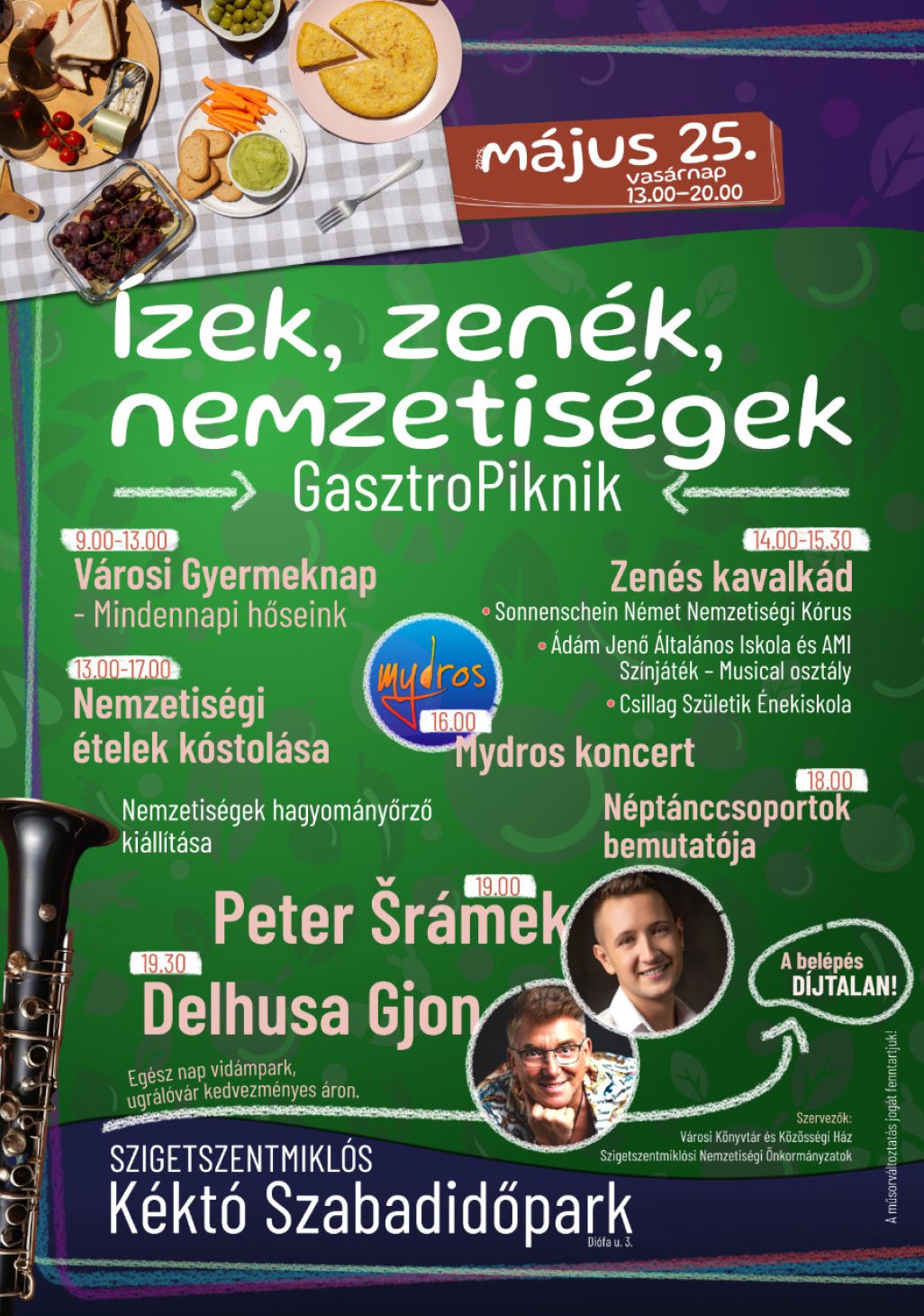 Gasztropiknik 2025 plakát meghívó