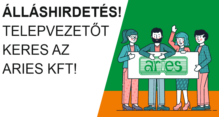 Telepvezetőt keres az Aries Kft
