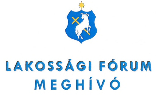 Meghívó a Települési Környezetvédelmi Programhoz kapcsolódó első LAKOSSÁGI FÓRUM-ra!