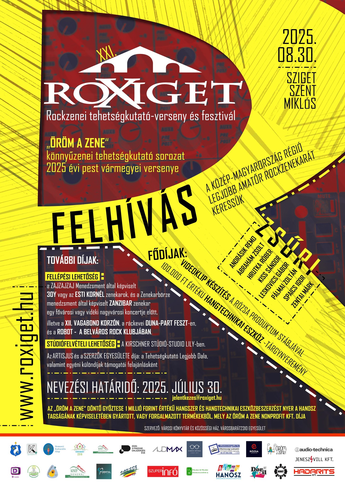 Roxiget plakát