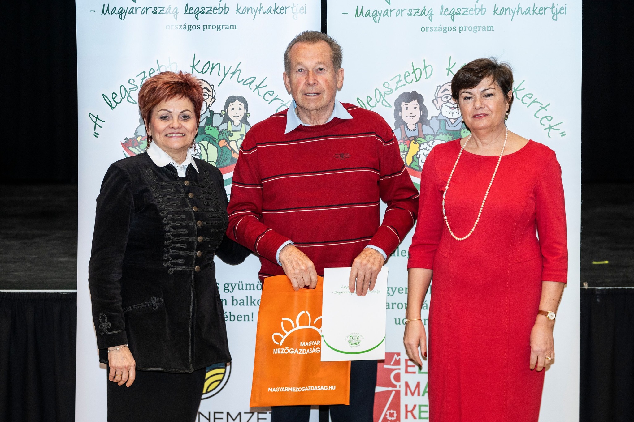 Szecskó Istvánt is ünnepelték Magyarország legszebb konyhakertjei gáláján
