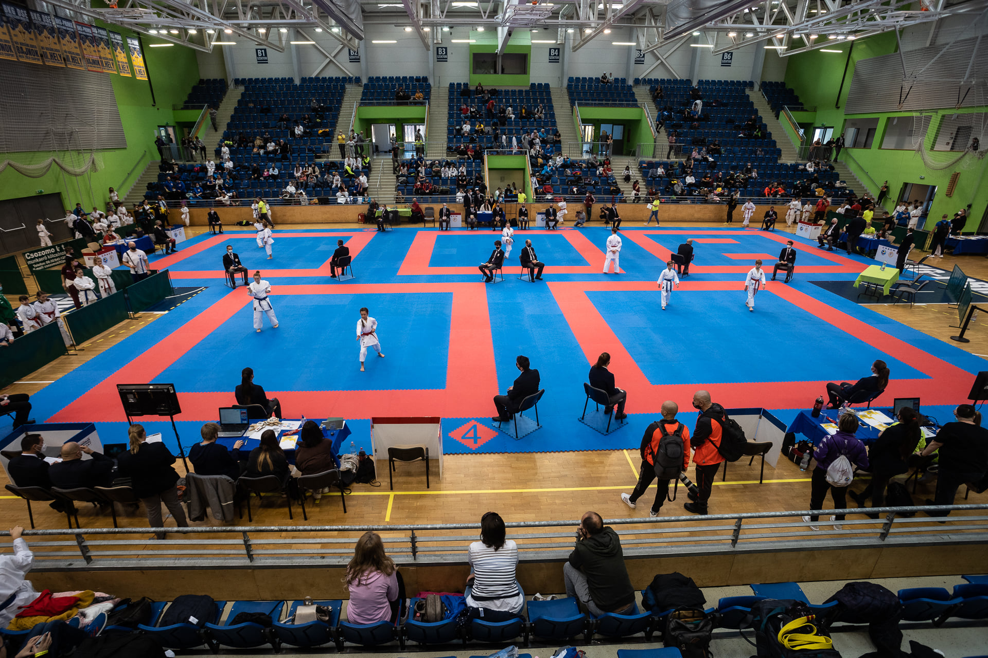 WKF Karate Diákolimpiát rendeztek a Városi Sportcsarnokban