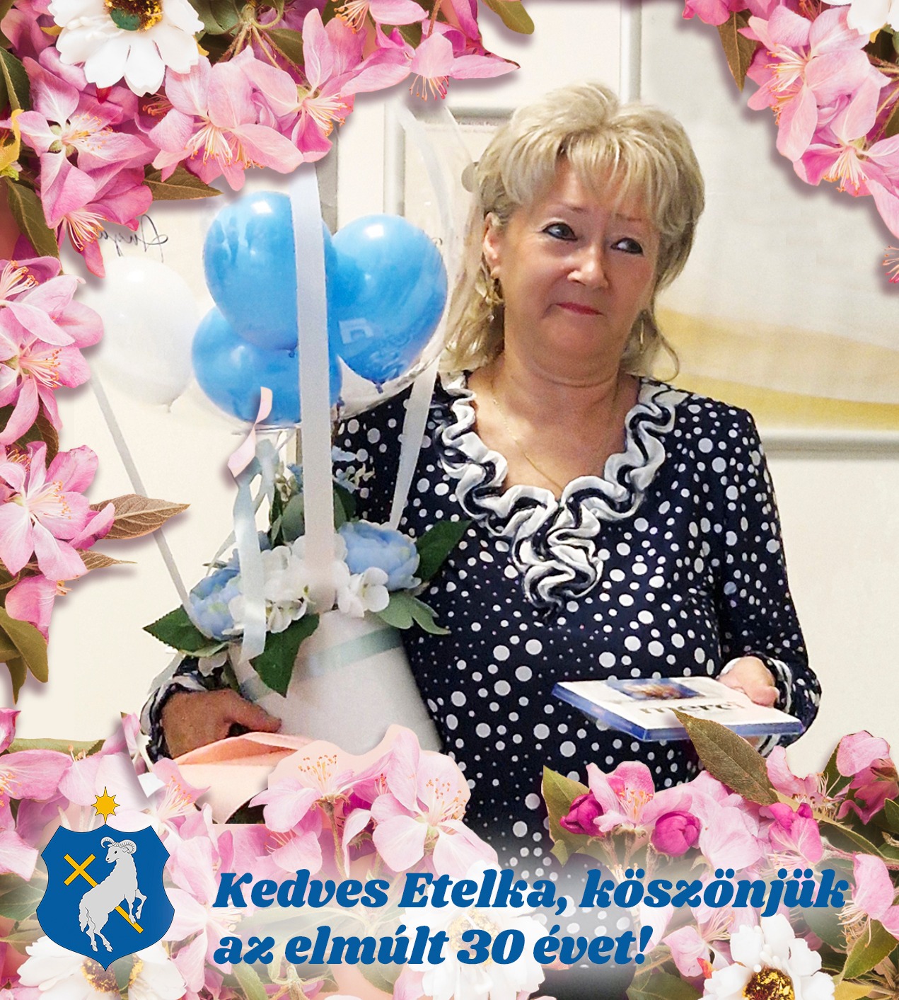 Veresné Becz Etelka kereken 30 éve látja el az anyakönyvvezetői feladatokat
