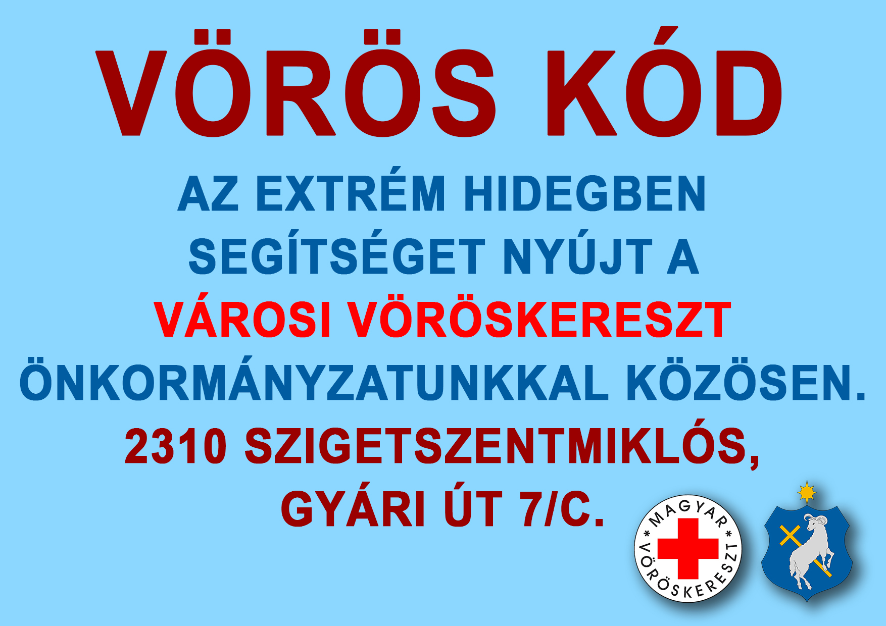 Vörös kód az extrém hideg miatt! - Szigetszentmiklos